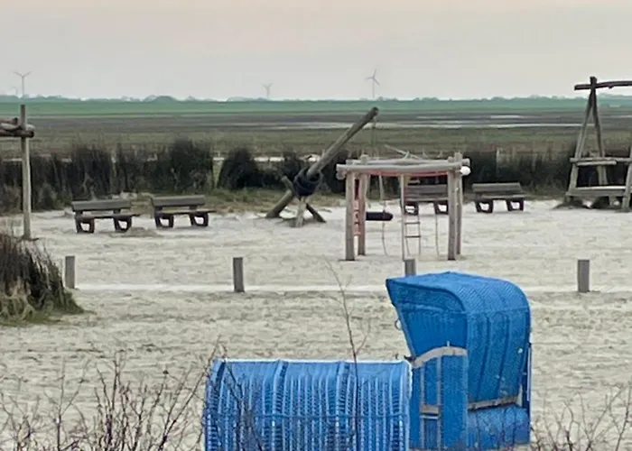 公寓 Minikrabbe Hilgenriedersiel